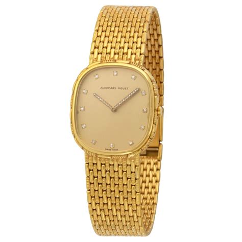 audemars piguet gold vintage|pre owned Audemars Piguet watch.